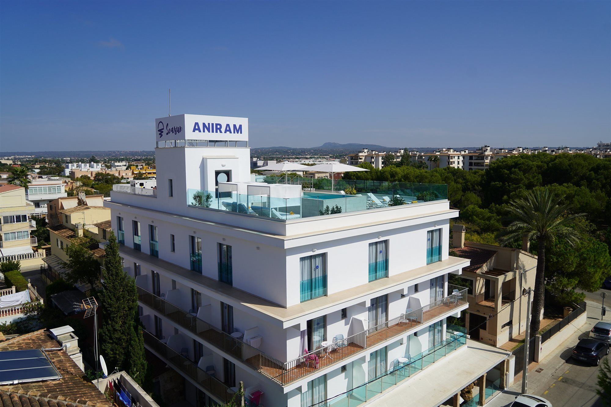 Hotel Seasun Aniram Плая де Палма Екстериор снимка